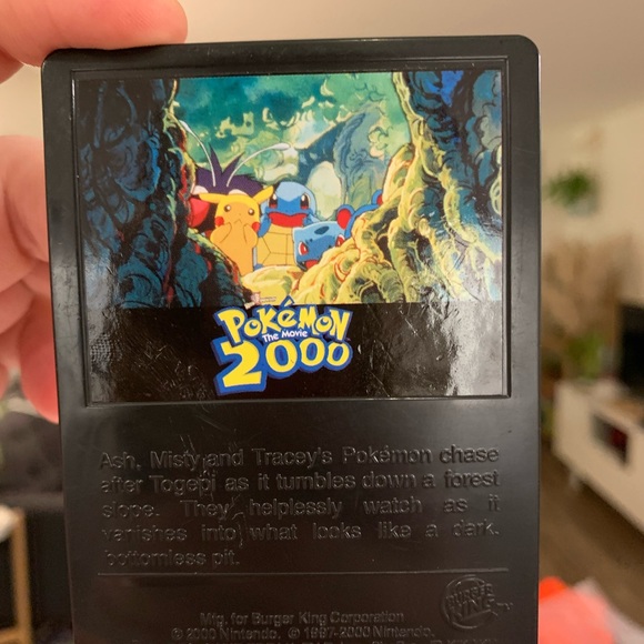 Lot of 6 - Vintage Pokémon Nintendo toys - Burger King 2000 - Picture 10 of 12